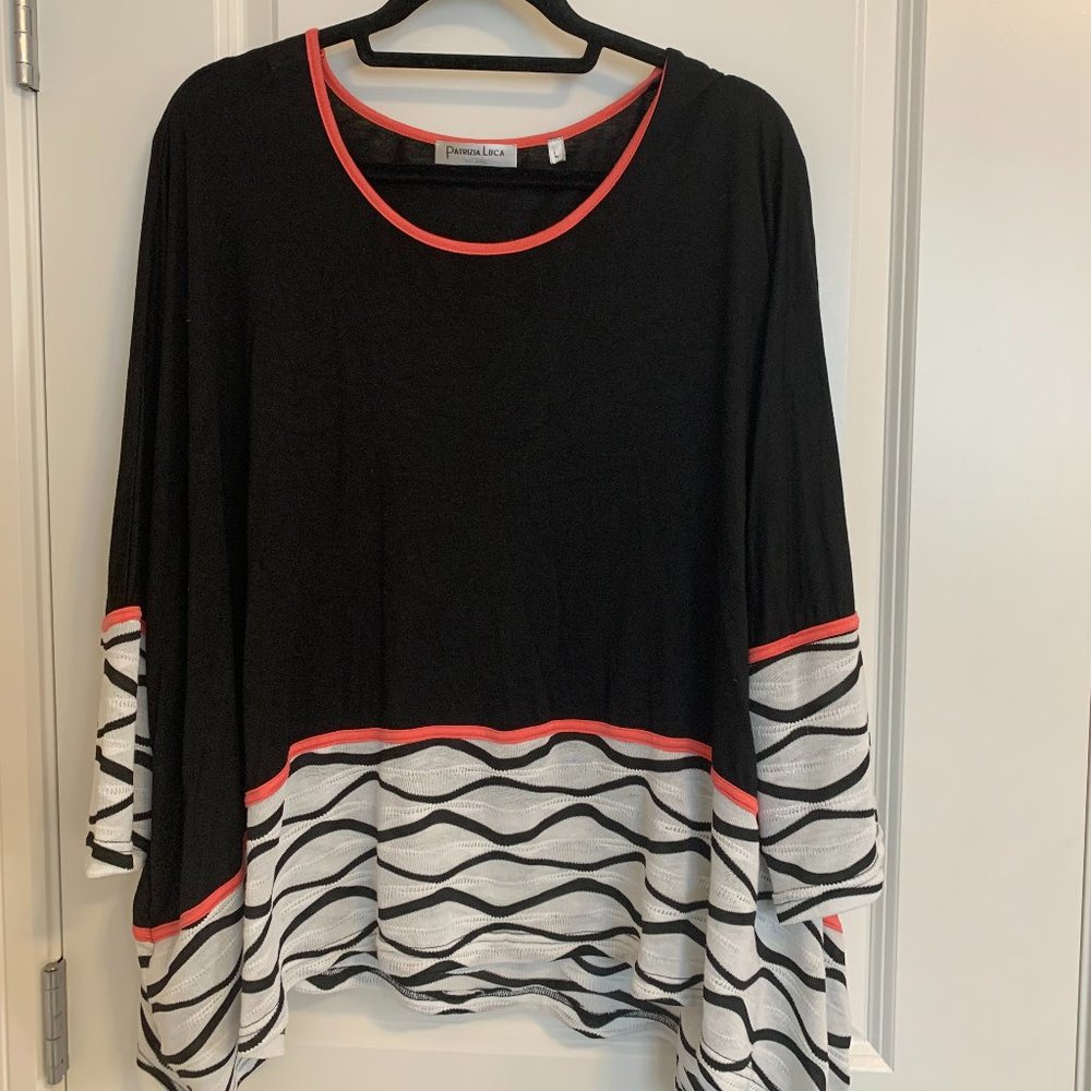 Patrizia Luca Poncho Style top, Large